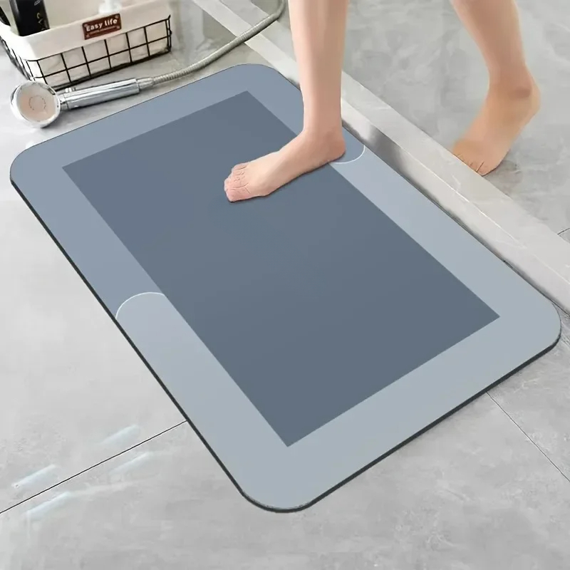 珪藻土バスマット、超吸水性、滑り止め、速乾性フロアマット（シ - Bamboo Bath Mat のレビューと価格