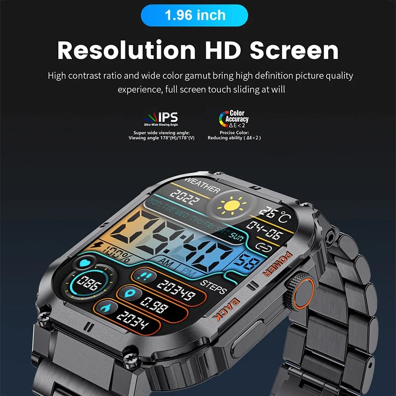 Lige-男性用アウトドアスポーツフィットネススマートウォッ - Health Wellness Bracelet のレビューと価格
